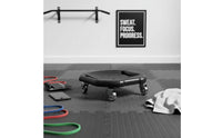 Low-Noise Core Exercise Disc Portable Quiet Ab Roller Compact for Beginners