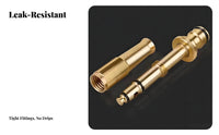 Heavy Duty High Pressure Hose Nozzle Leak-Proof Design Adjustable Car Wash Nozzle Compact for Gardeners