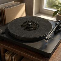 LP 45 Adapter ABS Plastic 45 RPM Adapter Insert Vinyl Stabilizer Speckled Music Accessory Curved Design