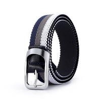 Braided Stretch Belt Casual Woven Elastic Belt Waistband Elasticated Flexible for Men, Daily Wear, Travel