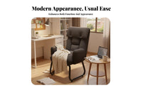 Factory-chic design Armchair Iron ornamental frame Dining Chair With Armrests for Kitchen