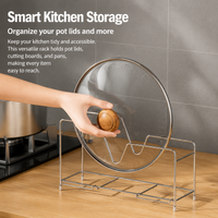 Brushed Kitchen Utensil Holder, Silver Worktop Utensil Holder Rack, Japanese Style Countertop Organiser, Kitchen Storage Organiser