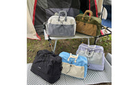 Expandable Duffel Bag Structured Body Travel Duffel Bag Holdall Lightweight for Short Trips