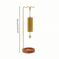 Display Stand with Wooden Base Stable Desktop Display Stand Sign Holder with Wooden Base Sturdy Space-Saving for Desk