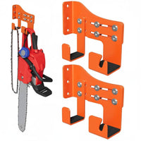 2 Pieces Logging Tool Wall Storage Space-Saving Logging Tool Hook Rack Heavy-Duty Organization System for Shed, Outdoor