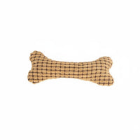 Soft Bone Toy Chew-Resistant Squeaky Chew Toy Interactive Play for Small Dogs