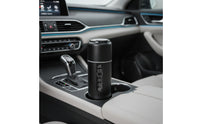 12V/24V Car Heating Cup Stainless Steel Electric Kettle with Car Adapter Portable Electric Heating Cup Insulated for Commuters