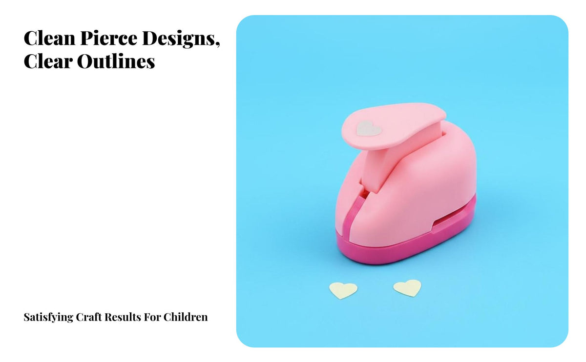 Mini Shape Pattern Cutter Set DIY Projects Miniature Pattern Cutter Effort-Saving Easy to Use for Children