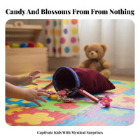 Vanishing & Appearing Effects Illusion Appearance Bag Easy to Learn Beginner Illusion Performance Set Great Gift Performance Prop Sparks Creativity for Beginners, Illusionians, Stage Performances, Talent Performances, School Event, Parties