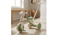 Alpaca Tricycle Adjustable Young Child Tricycle with Push Handle Parentguided Steering Kids Vehicle for Young Children
