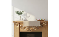 Easter Bunny Garland DIY Kit Wooden Bead Garland Vintage Design for Wall Decor
