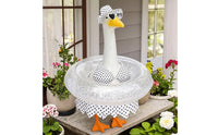 Porch Goose Clothes Weather-Friendly Goose Costume with Inflatable