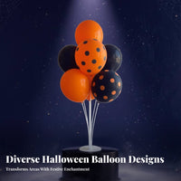 Halloween Character Balloon Stand No air Required Table Centerpiece for children