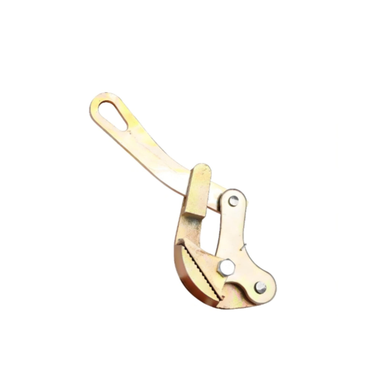 High Load Capacity Steel Wire Rope Tightener Safety Latch Hooks Double Hook Ratchet Puller Anti-Backward Design for Mechanics, Workshop
