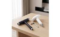 Skateboard T-Tool with Bearing Press Multi-Functional Skateboard Tool Kit Bearing Press Puller Portable T-Wrench Allall-in-1