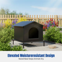 foldable wild Cat Shelter Waterproof foldable Pet Tent All-Season Outdoor Kennel for Small Dog Owners, Backyard, Garden, Balcony
