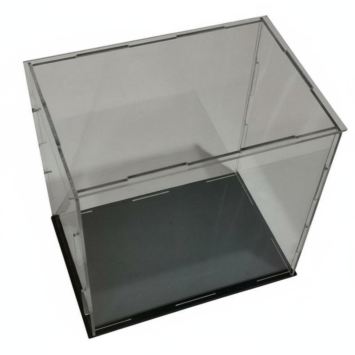 Acrylic Display Case High Clarity Acrylic Display Box Dustproof Collectible Showcase Stackable Design Dustproof Figure Box