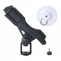 Suction Cup Fishing Pole Stand Firm Grip Kayak Rod Bracket for Anglers