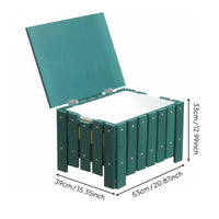 Weather Resistant Golf Course Sand Bin Long-Lasting Lidded Divot Mix Container Anti-Corrosion Round Plastic Wood Trash Can