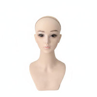 Styling Model Head Versatile Female Head Form PVC for Hair Stylists, Studio