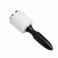 Nylon Head Leather Carving mallet Stainless Steel and Leather Mallet Wear-Resistant
