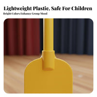 Plastic Performance Paddle Child-Safe Design Children's Stage Oar Kindergarten Rowing Prop Lightweight Colorful Toy Paddle