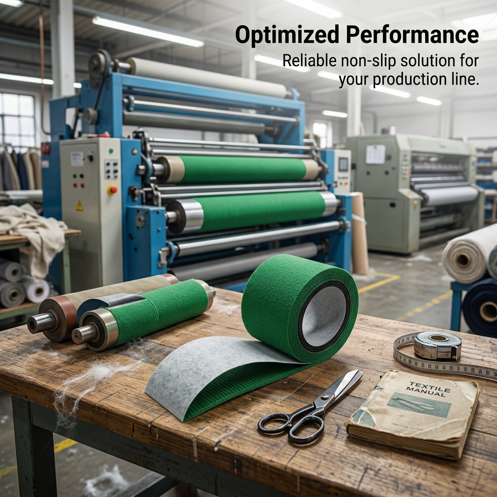 Green Conveyor Belt Industrial Use, Polyurethane Conveyor Belt Anti-Slip, Textile Manufacturer Conveyor Belt, Grip Roller Covering Industrial Use