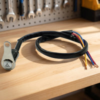 Metal Motorcycle Handlebar Switch with Bracket Compact Self-Locking Double-Flash Switch Practical Waterproof for Bikers