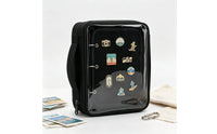 Zippered Enamel Pin Binder Portable Pin Display Book Long-Lasting Convenient for Conventions