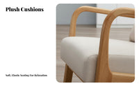 Modern design Minimalist Guest Armchair Comfortable padding Reception Seating Sturdy Frame Commercial Furnishing Easy Assembly for Business Owners, Office Managers, pairs, Waiting Room