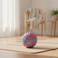 Textured Massage Ball Lightweight Massage Ball with Grip Bumps Non-Slip for Runners, Yogis, Home Gym