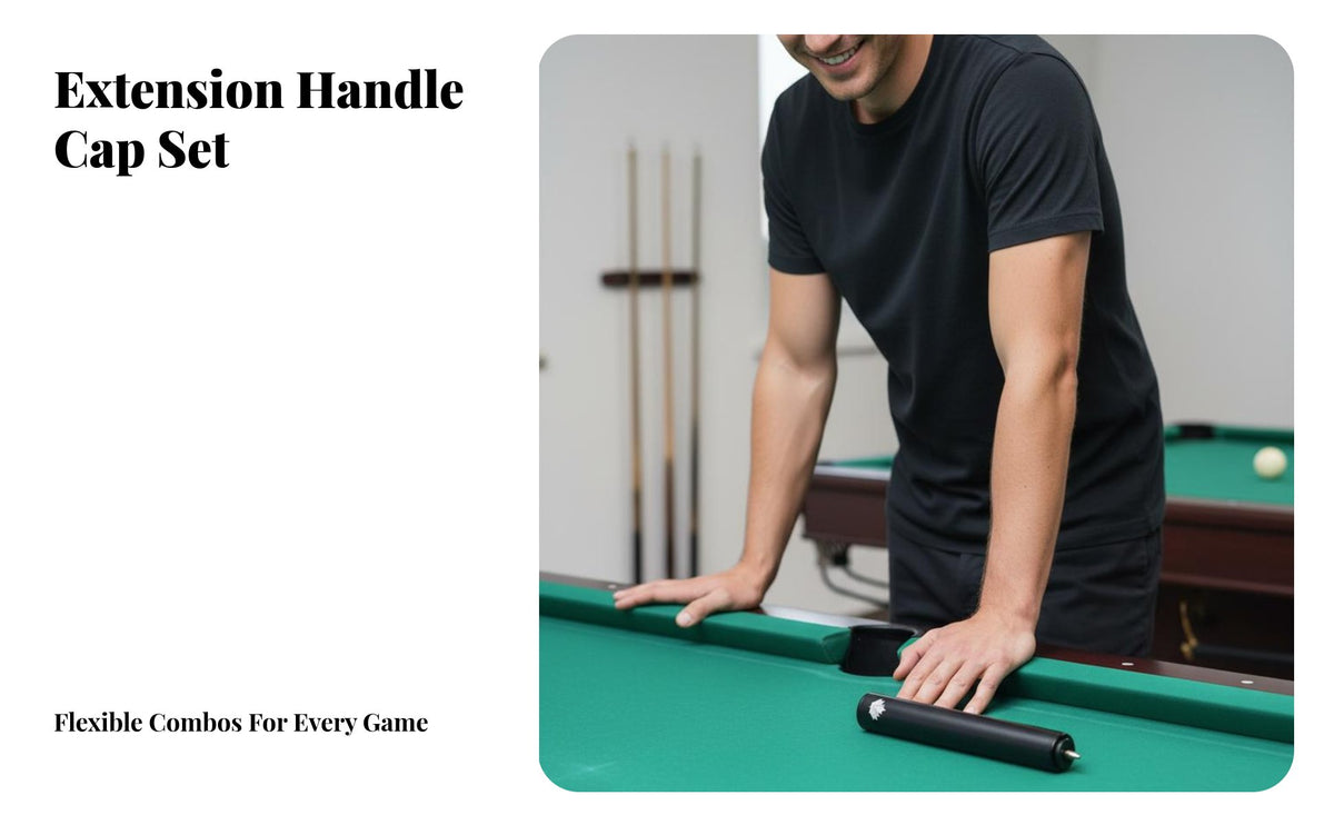 Pool Cue Extension Long-Lasting Aluminum Cue Extension Pool Stick Lengthener Secure Fit Billiards Accessory Easy Installation