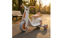 Three-Wheeled Tricycle Kids Trike Molded Body Young Child Trike Footrests
