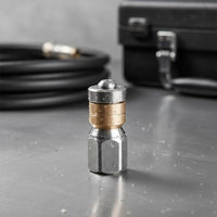 Water Rat Nozzle Clog Removing High Pressure Drain Nozzle Plumbing Equipment for Plumbers, DIY Enthusiasts
