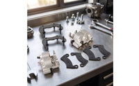 Brake Calipers with Brackets More Braking Force Hardware for Mechanics, off-Road, Trail Riding
