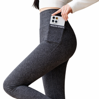 Leggings for Women UK High Waist Gym with Shaping Control and Butt Lift, Sculpting Denim Look Design for Workout, Plus Size