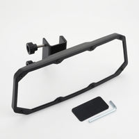 Marine Mirror with Bracket Adjustable Rearview Mirror with Clamp Corrosion-Resistant Heavy Duty for Boaters, Boats, UTVs