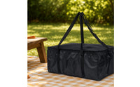 Chilled Carry Bag Zipper Foldable Cooler Bag with Shoulder Strap Leakproof Insulated Tote with Handle for Picnic
