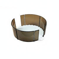 Cake Sectioning Frame Even Portions Slice Guide Form Adjustable for Home Kitchen