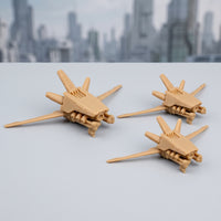 Miniature Sci-Fi Mech Infantry Tabletop Wargame Models