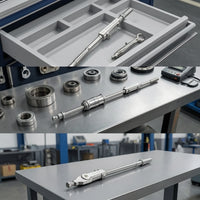 Bearing Puller with Slide Double-Head Internal Bearing Puller Heavy-Duty Slide for Mechanics, Hobbyists, Auto Repair, Workshops, Garages