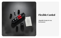 Adjustable Stroke Wireless Rotary Pen Coreless engine Cordless Pen Long Battery Life skin art Equipment Low Vibration & Noise for Professionals, Beginners