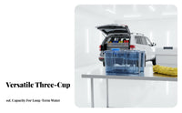 Car Water Dispenser Container Large Capacity Portable 19L Water Jug Easy To