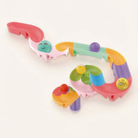 Interlocking Bath Track with Rolling Balls DIY Bathtub Ball Track Interactive Marble Run Creative for Toddlers