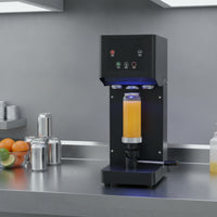 Can Sealing Machine with Container Holders Smart Can Sealing Machine with Digital Display Display Precision for Drink Shops, Tea Stores