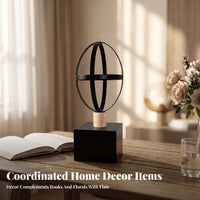 Table Decor Tabletop Hat Stand Minimalist Matte Black Decorative Hat Rack