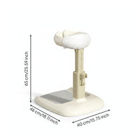 Height-Adjustable Standing Baby Bath Support Stable Baby Bath Support Upright Shower Stand with Seat Compact for Parents