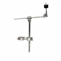 Multi-Angle Cymbal Mount Connector Stable Cymbal Arm Clamp Heavy-Duty Metal Drum Stand Extension Arm Easy to Use for Drummers