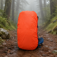 Water Repellent Nylon Hiking Backpack Multi-Day Trekking Rucksack Padded Back