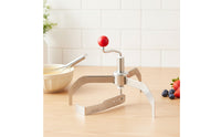 Adjustable Crepe Spreader Stainless Steel Pancake Spreader Ergonomic Pancake Maker Long-Lasting for Kitchen